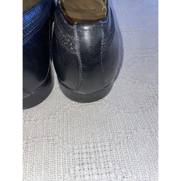Jonathan Richards Dress Shoes Men’s Size 9.5 Medium Black Leather Slip On Formal - Picture 12 of 12